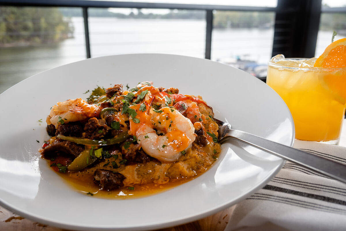 Drift on Lake Wylie has waterfront brunch dining in Belmont